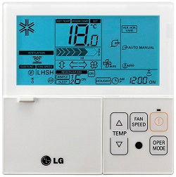 Индивидуальное управление LG Проводной пульт дистанционного управления LG PREMTBB01(черный) / PREMTB001(белый)