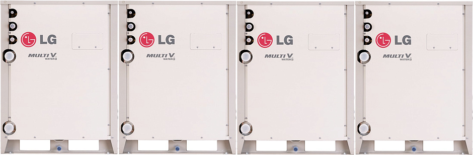 MULTI V WATER 4 Наружные блоки VRF водяного охлаждения (тепловой насос) LG Наружный блок LG Multi V Water IV ARWN800LAS4